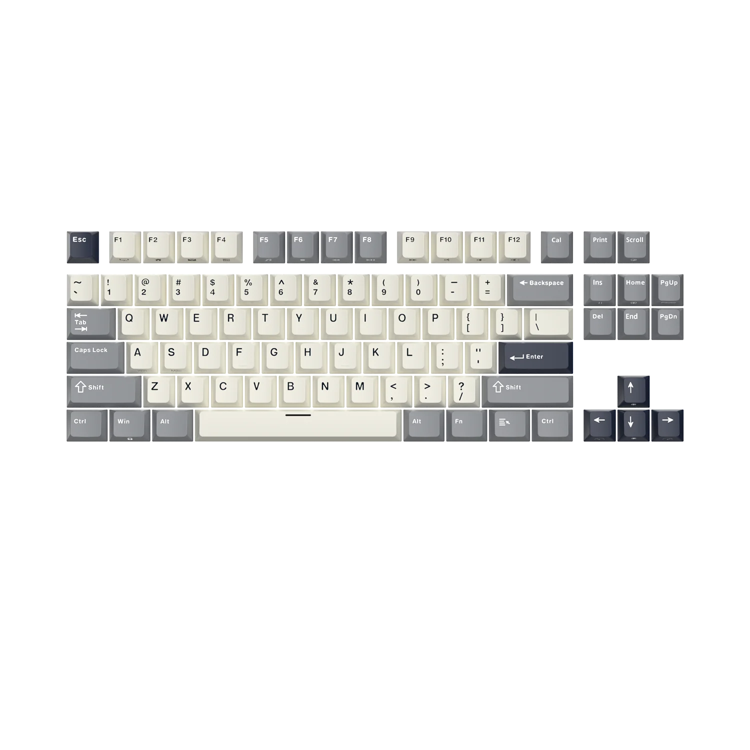 RK Royal Kludge PBT Keycaps 98 Keys