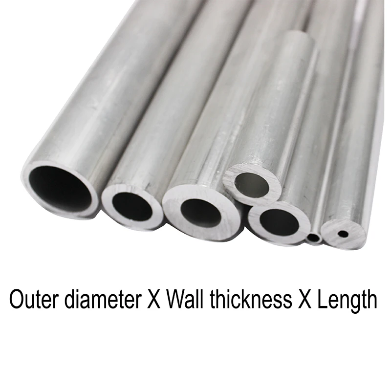 Aluminum Round Pipe Tube Outer Diameter 45mm 46mm 47mm 48mm 50mm