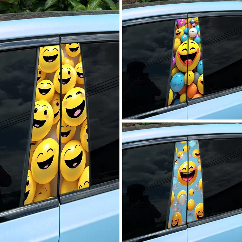 

1PC Funny Graffiti Car Sticker Auto Door Pillar Waterproof for Audi BMW Mercedes Ford VW Toyota Nissan Kia Renault Hyundai Skoda