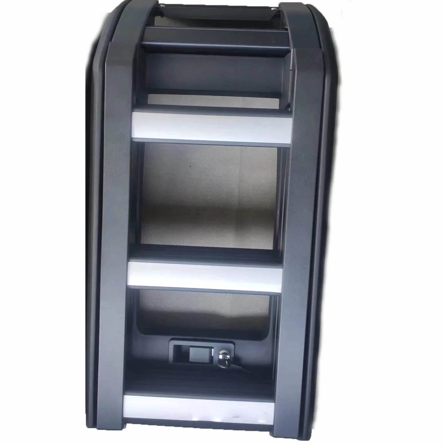 

Car Black Foldable Elevatable Car Side Ladder Protection Framework Roof Climb Ladder for Jetour Traveler 2023