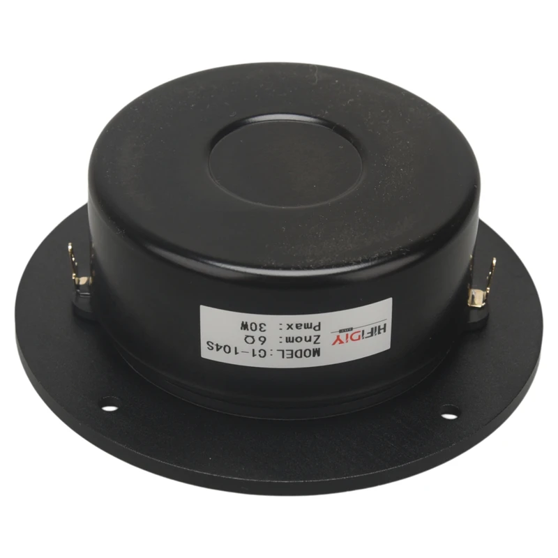 HIFIDIY LIVE hifi 4 inch  Tweeter Speaker Unit Beryllium copper film 6 OHM 30W  Aluminum panel Treble Loudspeaker C1-104S - Image 6