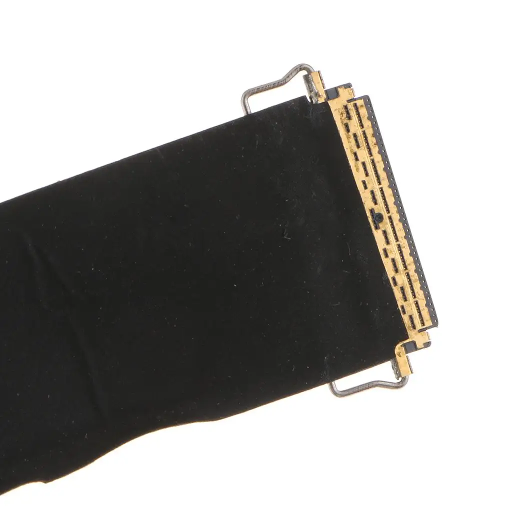 LCD Flex Ribbon Cable LVDS Display Connector Polymer Black 171x151mm Repair Part for A1419 27 Inch 2012 2013 Reference 923-0308