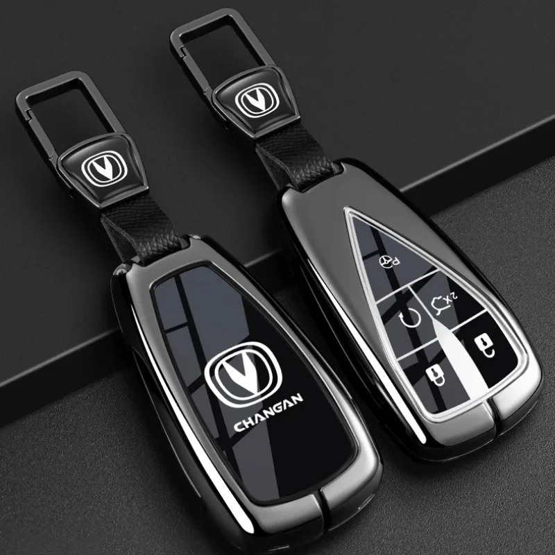 

Premium Zinc Alloy Key Cover Case for Changan UNI-V/UNI-Z/UNI-T (2025 Models) - Luxury Key Fob Protector