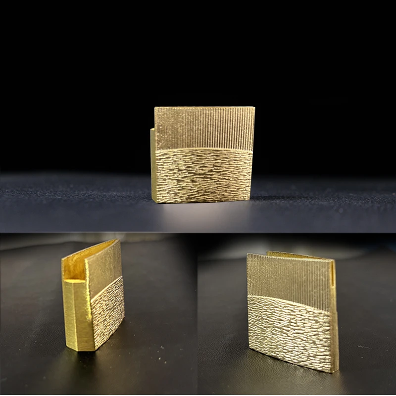 Metal Craft, Brass Habaki-Habaki Copper,Habaki for Katana Brass, Wakizashi, Habaki Sword, Samurai Sword,Habaki - view 3