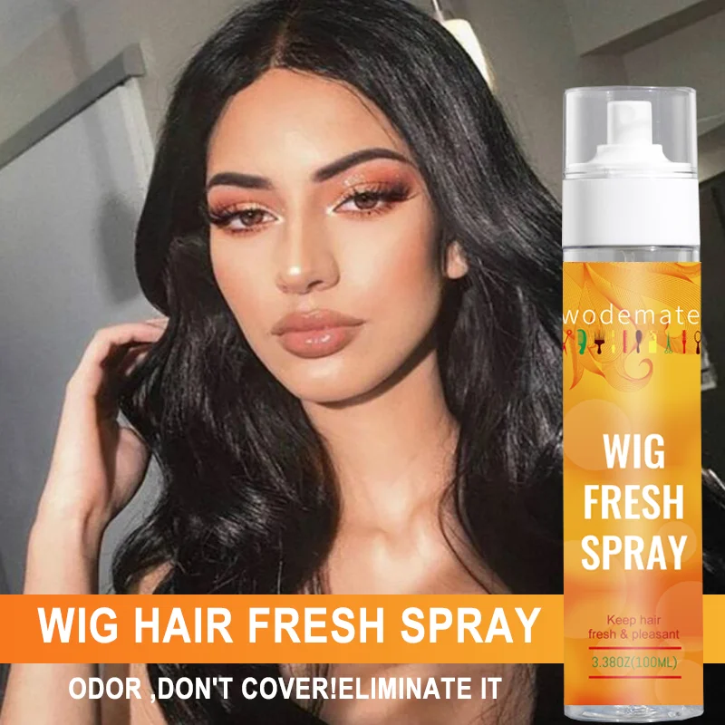 Wig Fresh Cap Deodorant Quick Drying Wig Fresh Spray For Wig Caps Frontal Hairpiece Lace Cleaner Spray For Styling Wholesale