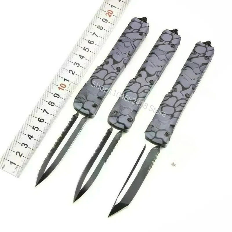 

Pocket knife D2 Blade T6 Aluminum Handle UT edc multitool knives utility Daily at home outdoor bushcraft tactical knife