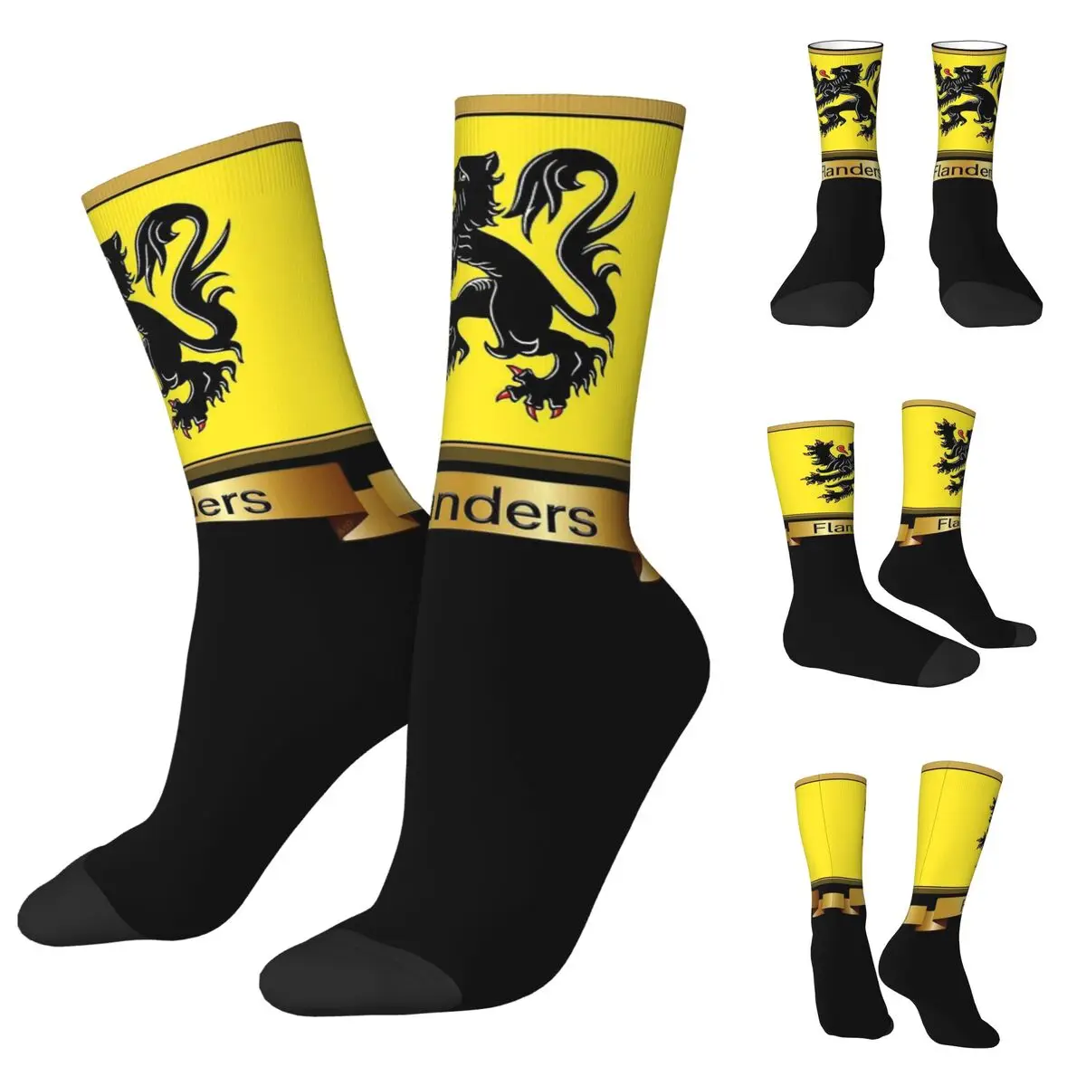 Tour Of Flanders Flag Ronde Men Women Socks,fashion Beautiful printing Suitable for all seasons Dressing Gifts