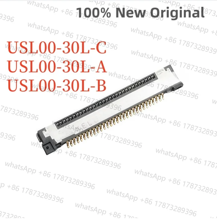 5PCS Connector USL00-30L USL00-30L-A USL00-30L-B USL00-30L-C 0.4MM 30PIN Extremely fine coaxial connector