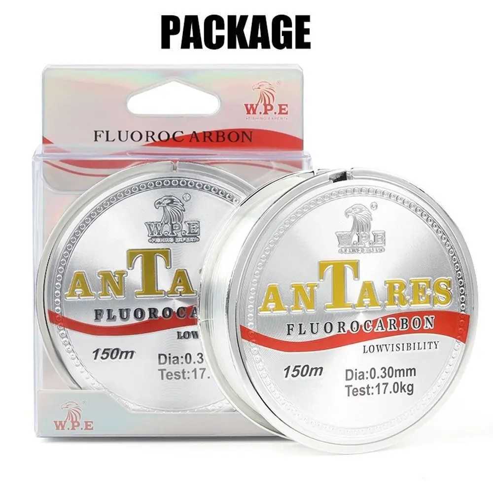 

Fishing Gear 150m Fluorocarbon Coating Fishing Line 0.20mm-0.60mm 10kg-41kg 150M Fishing Lines Main Line Endurance Sea Fishing