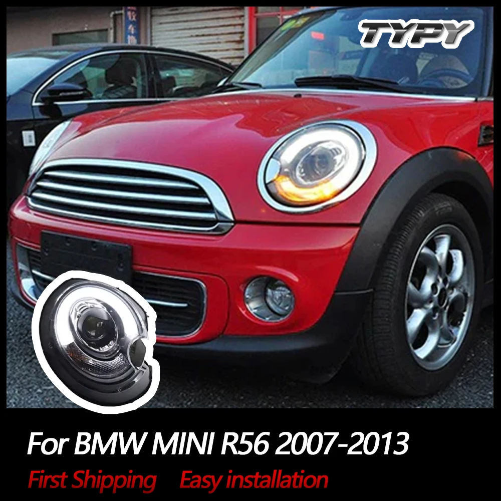 

Car Headlamp Headlights Modified Head Lamp Head Light LED Daytime Running Lights For BMW MINI R56 2007-2013