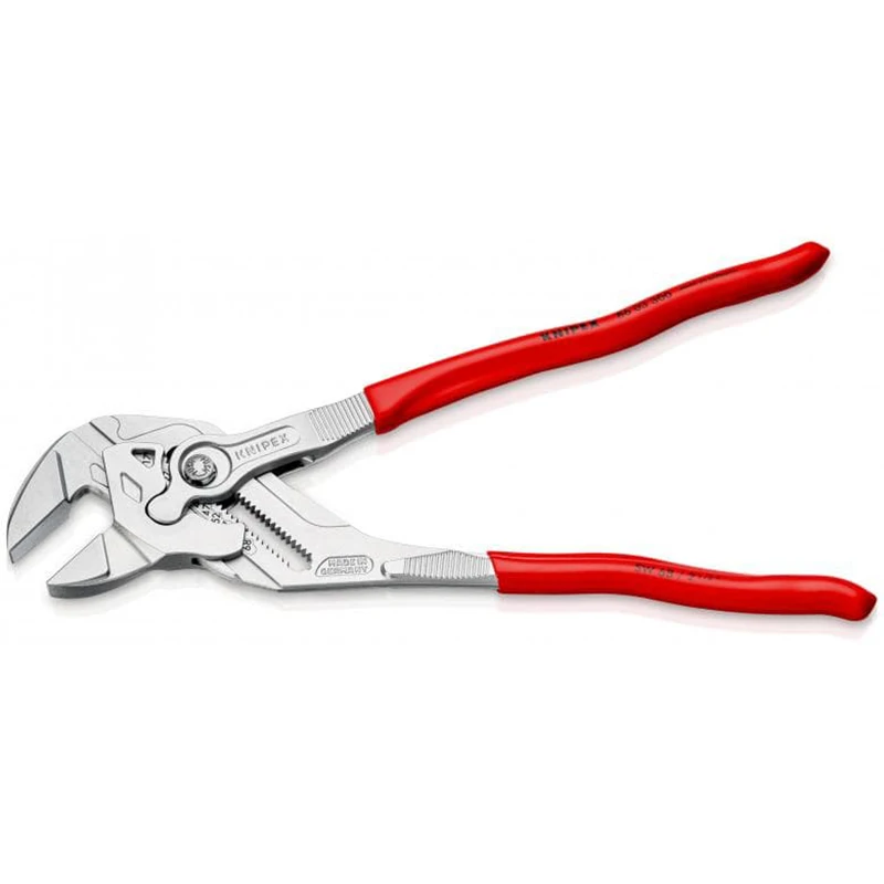 KNIPEX 86 03 300 Pliers Wrench Two-In-One Flexible Non-slip High Fastening Force Damage Prevention