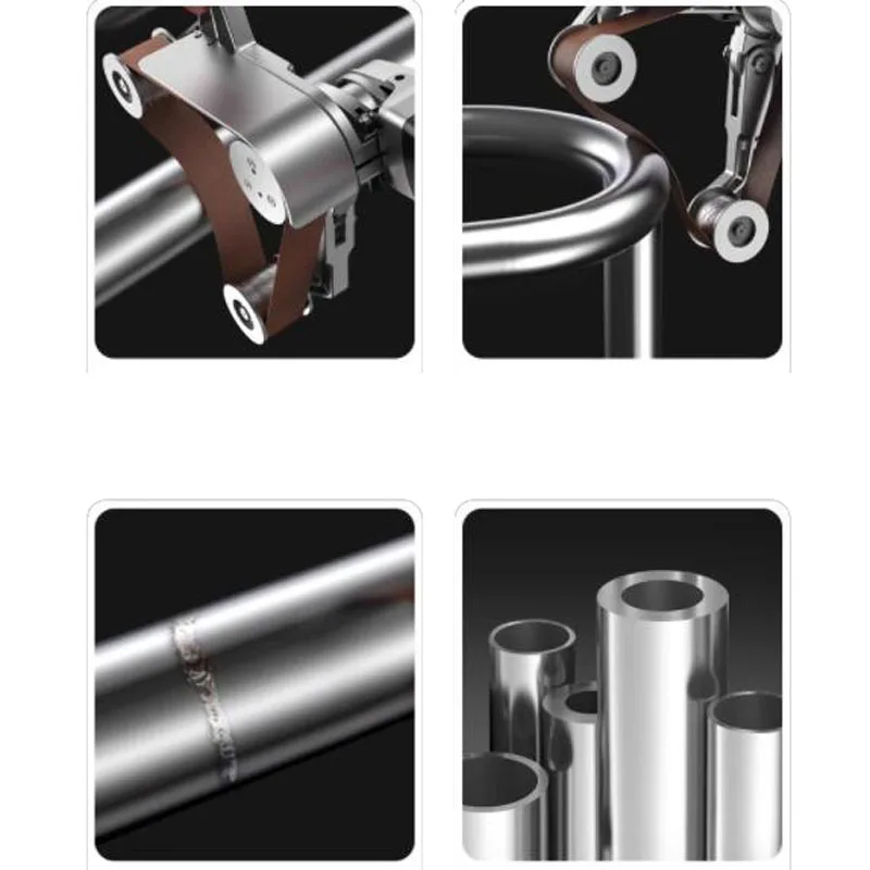 

Машина для полировки труб из нержавеющей стали, ленточная шлифовальная машина 760x40 мм, электрическая машина для рисования круглых труб, рабочая головка 10-200 мм