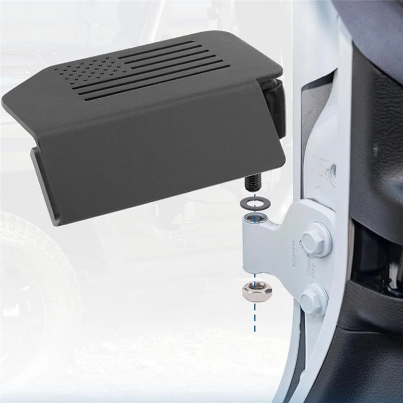 

Powerful Foot Pedal Outer Door Hinge Foot Pedal For Wrangler JK JL Gladiator JT 2007-2024 Car Door Outer Foot Pedal
