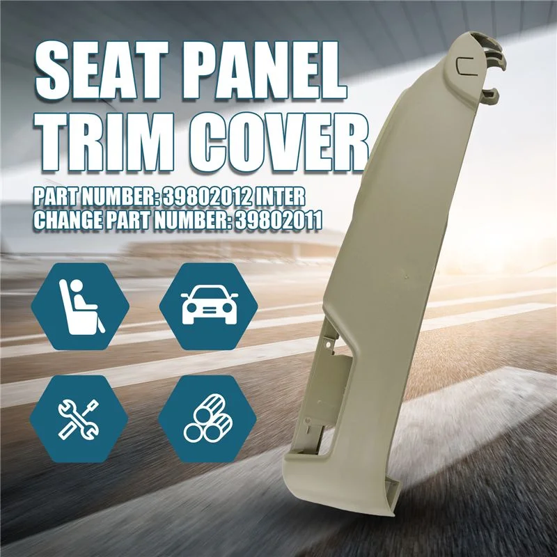 Left Front Driver Side Power Seat Trim Cover 39802011/12 For Volvo XC90 S60 XC70 S80 V70 05-14 Seat Outer Guard Panel