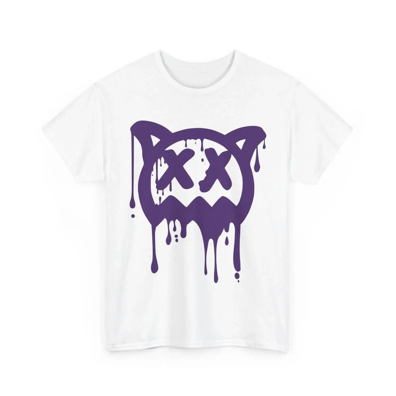 Ren Gill lila tropfen krank Boi weiß grau hellbraun T Shirt Musik Merch RENegade vintage Washed designer clothes streetwear