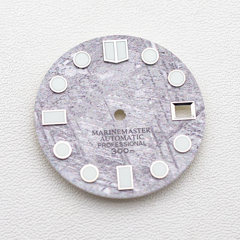 Циферблат 28,5 мм, зеленый светящийся циферблат без логотипа для SKX007 SRPD черепаха 6105 Tuna NH35 NH36, часовые ремонтные детали