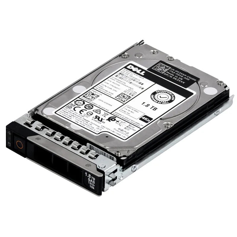 

Stock Dell 1.8TB 10K 2.5 SAS Server HDD High Capacity Hard Drive for Servers