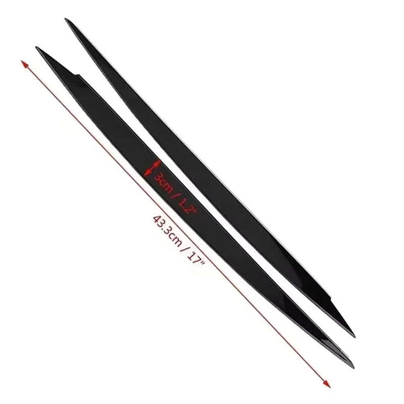 Headlights Eyebrow Eyelids Stickers Trim Cover Body Kit For VW Golf 7 7.5 VII MK7 MK7.5 GTI R GTE GTD 2013-2020