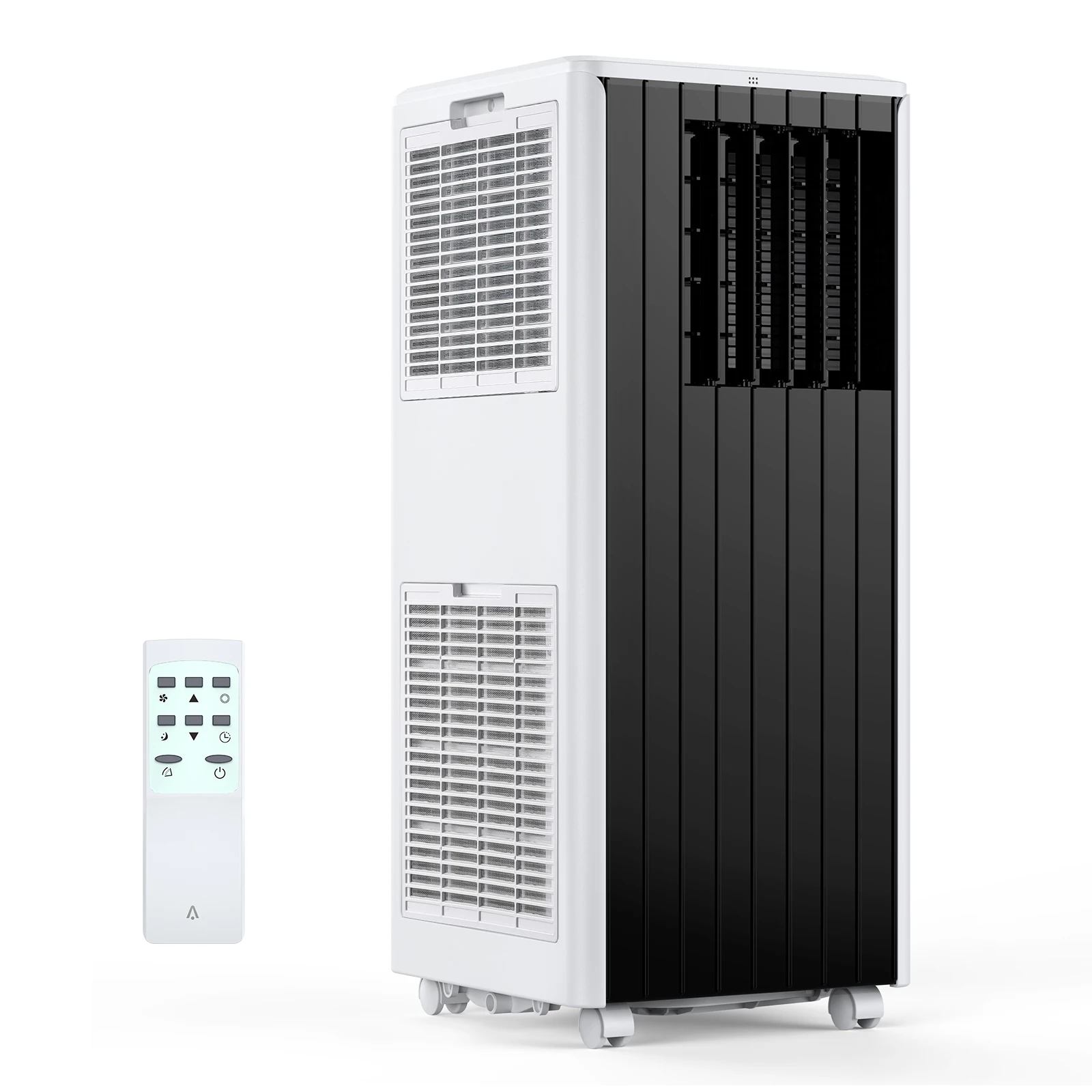 Ar condicionado portátil 3 em 1, 8000 BTU, compacto, resfriamento rápido, dispositivo AC interno, kit de exaustão montado na janela, modo de secagem do ventilador 115V