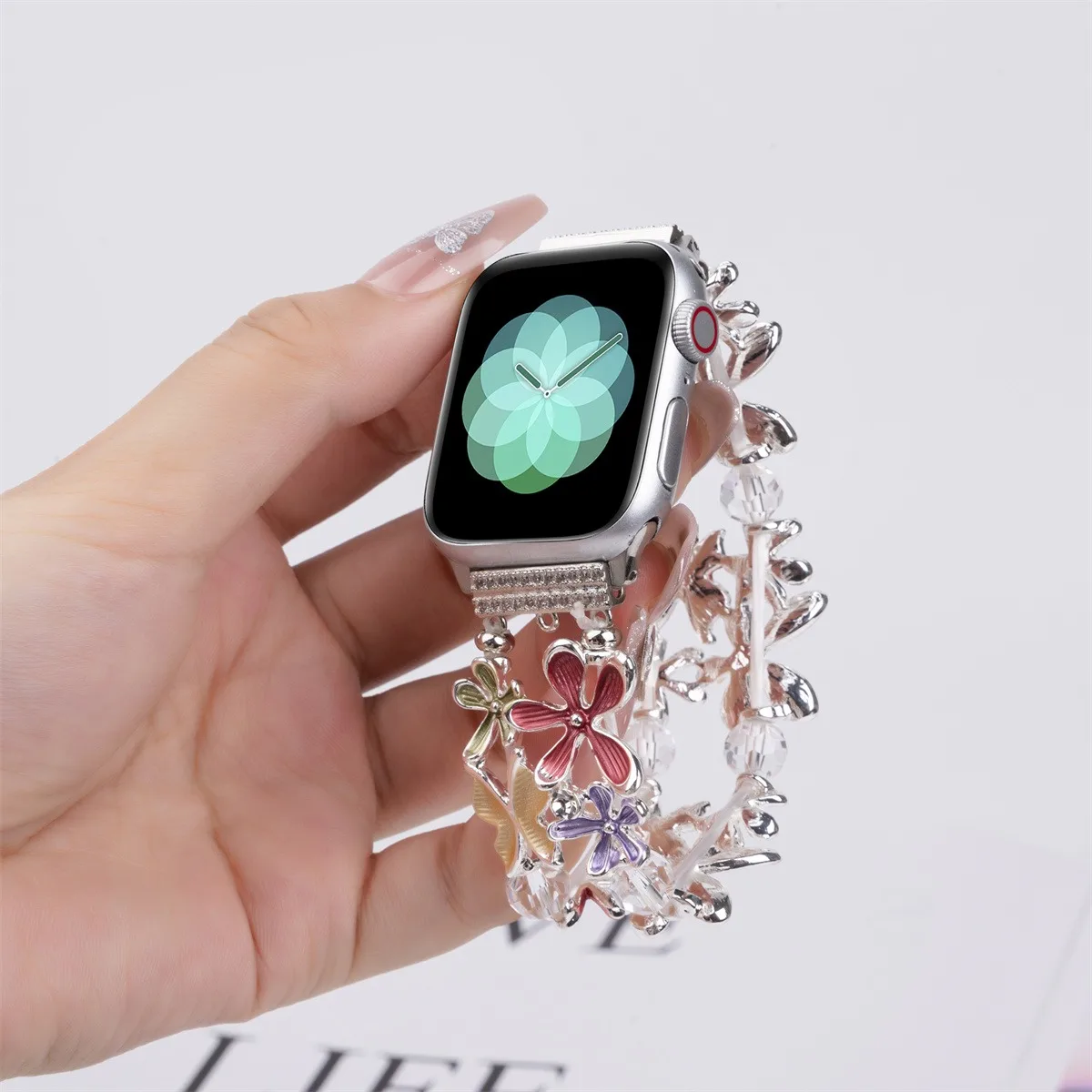 Cinturino per orologio in acciaio inossidabile per iWatch Ultra 2 Series 10/9/8/7/6/5 Bracciale Orologio Cinturino 42/44/45/46/49mm 38/40/41mm_voghion.com