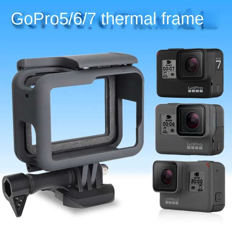 

Protective Border Frame Camcorder Housing Case For Gopro Hero Go Pro 5 6 7 Black Action Camera Accessories