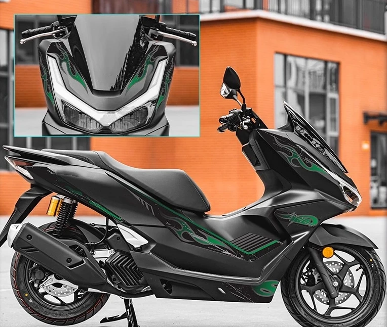 for-pcx160-2025-motorcycle-body-fairing-sticker-tank-pads-sticker