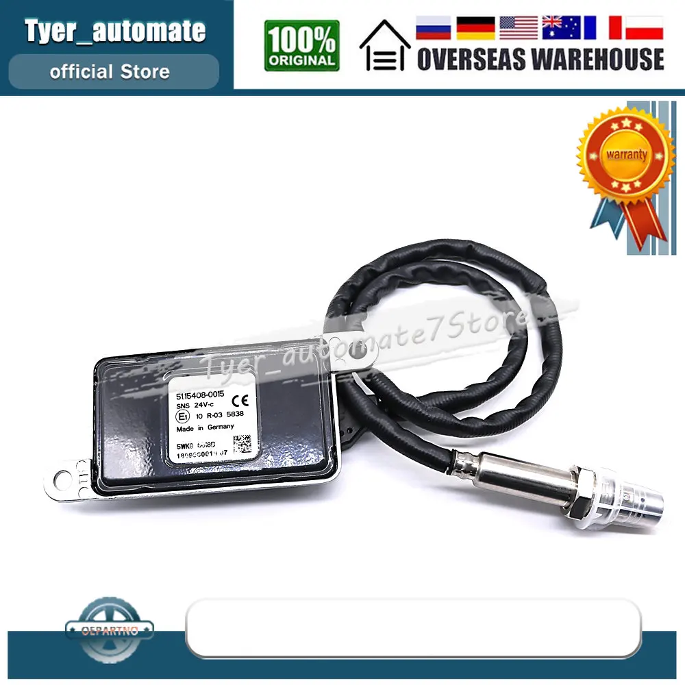 For MAN TGA MAN TGL MAN TGM MAN TGS MAN TGX 51.15408-0015 Nitrogen Oxide Nox Oxygen Sensor