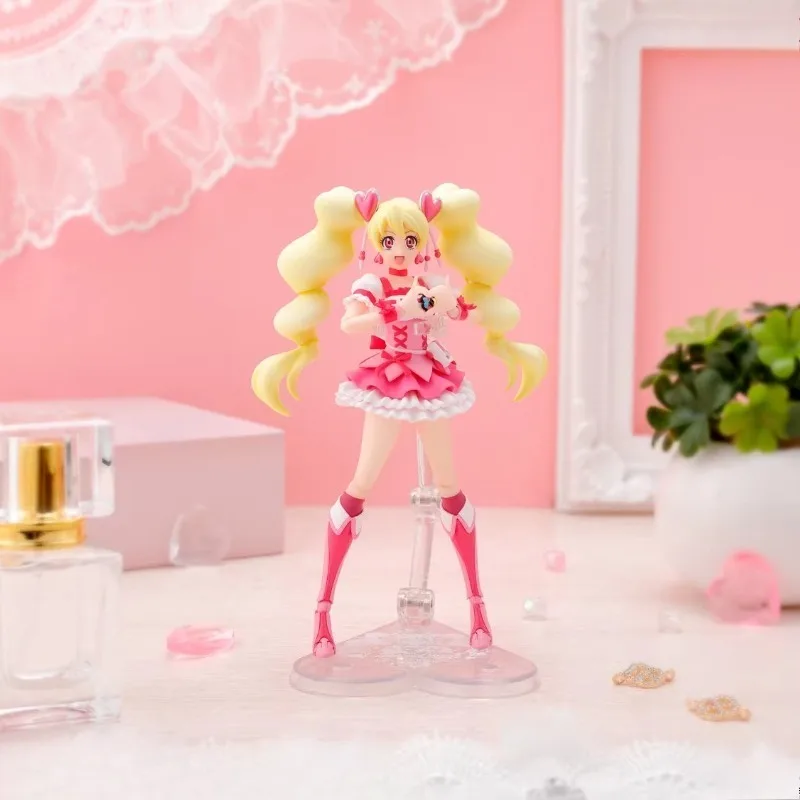 

BANDAI SHF Pretty Cure Momozono Rabu Yumehara Nozomi Original genuine PVC Action Anime Model Toys Figure Collection Doll Gift