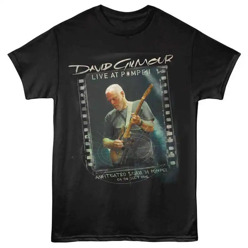 David Gilmour T-shirt Vintage Loose Oversized Unisex T-shirt Trendy Cotton Harajuku high quality Y2k Short Sleeves Comfortable