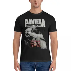 Men's Metal Band Rock Music T Shirts Cotton Clothes Summer Vintage Short Sleeve T-Shirt O Neck Hippie Pantera Tshirt New Arrival