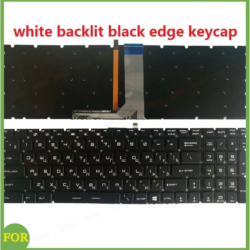 New Backlit Russian Keyboard For MSI GS60 GT72 GE62 GL62 GL72 CX62 WS70 GS70 GV6 MS-1795 MS-1796 MS-1799 MS-17B1 MS-17B4 MS-17B3