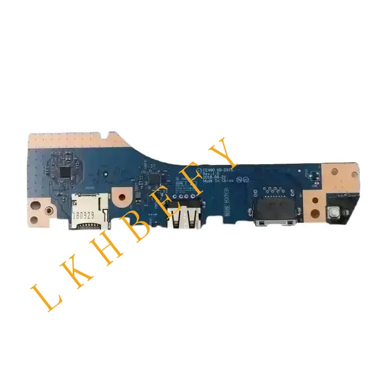 

Laptop Power Switch Button Board For E480 E485 R480 POWER BOTTON USB IO BOARD NS-B421 02DL870 €€