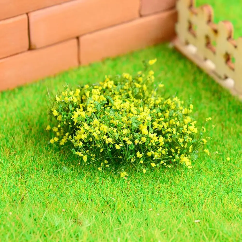Miniature Floral Clusters For Crab Kingdom Sand Table Diorama Architectural Model Building Craft Vegetation Supplies