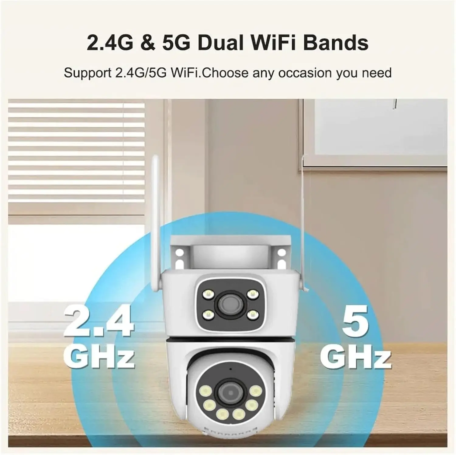 Tuya 10MP Dual Lens 5G Wifi IP Camera PTZ Outdoor 4K Dual Screen 10x Zoom Security-protection Camera Auto Tracking Surveillance