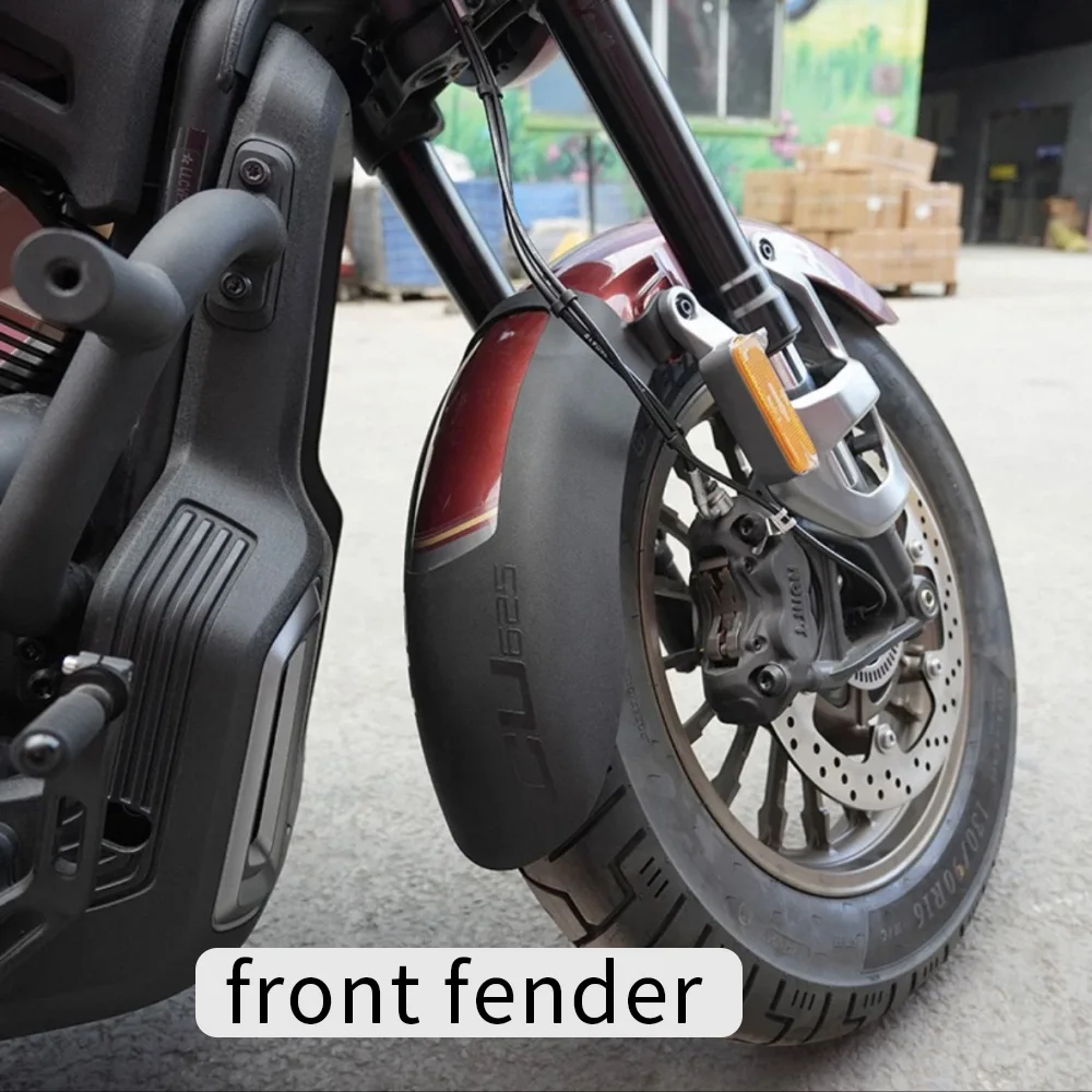 For VOGE CU625 Motorcycle with widened front fenders and extended rear fenders to prevent mud and water splashes  Voge cu625