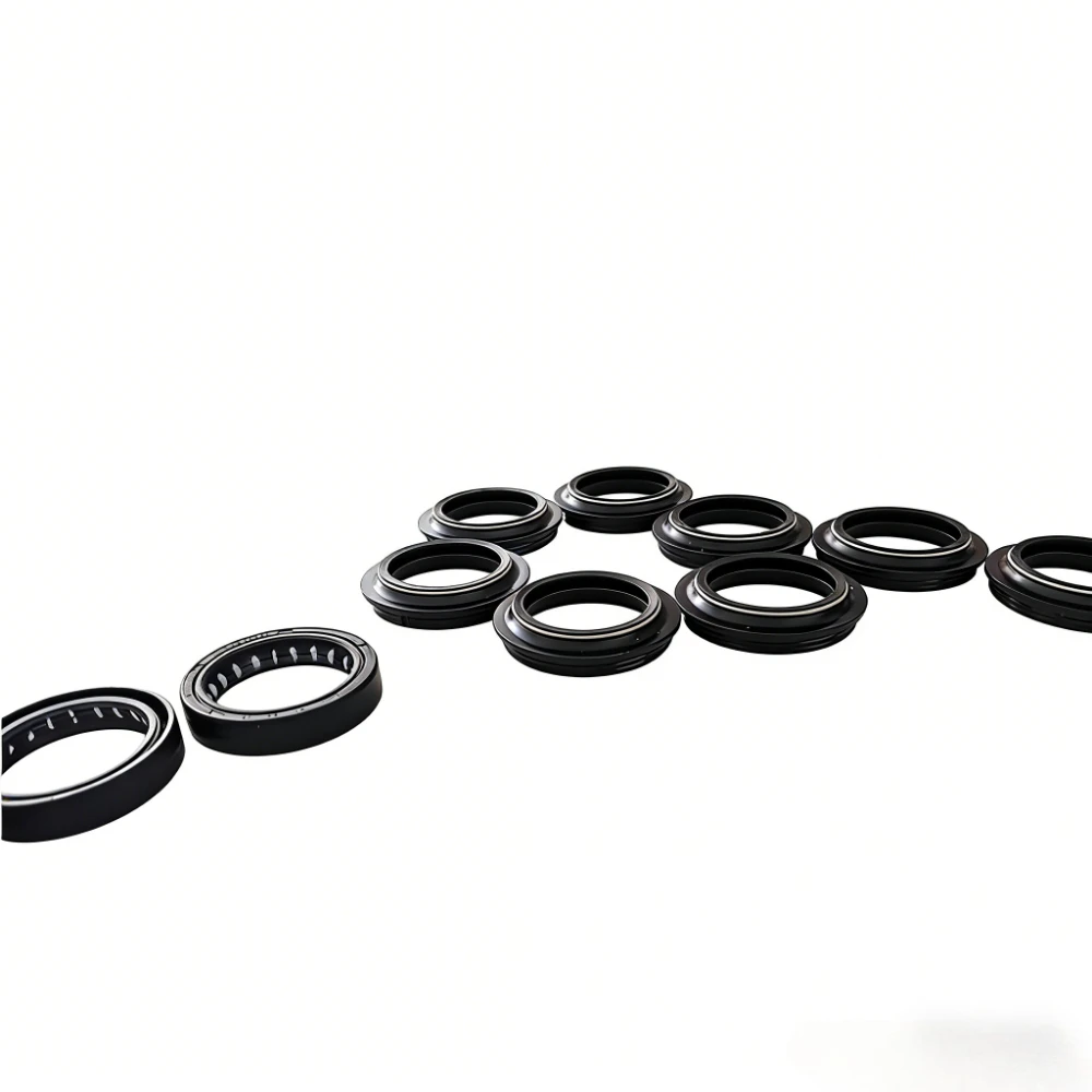 

41x54x11mm Front Shock Fork Damper Shaft Oil Seal Retainers 41 54 Dust Cover For Honda 51490-MER-R61 51490-MN8-305 51490-MKA-D81