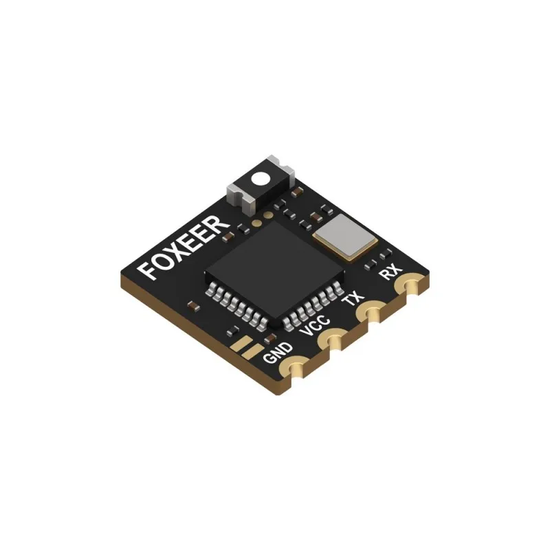 Foxeer ELRS Lite 2.4G Receiver Onboard Ceramic Antenna LED Indicator for ELRS 2.4G TX FPV Freestyle Long Range Drone DIY Parts image 2