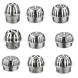 Balcony Roof Drainage Stainless Steel Floor Drain Large Displacement Anti-Blocking Outdoor Rain Bucket Drainage Floor Drain