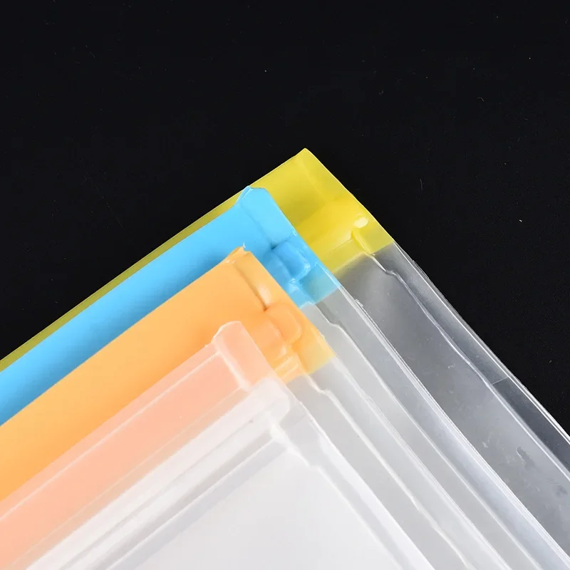 Waterproof Freezer Bags  PEVA Reusable Ziplock Multifunctional Storage Bags Leakproof Kitchen Food Packing Sealing Fresh Keeper