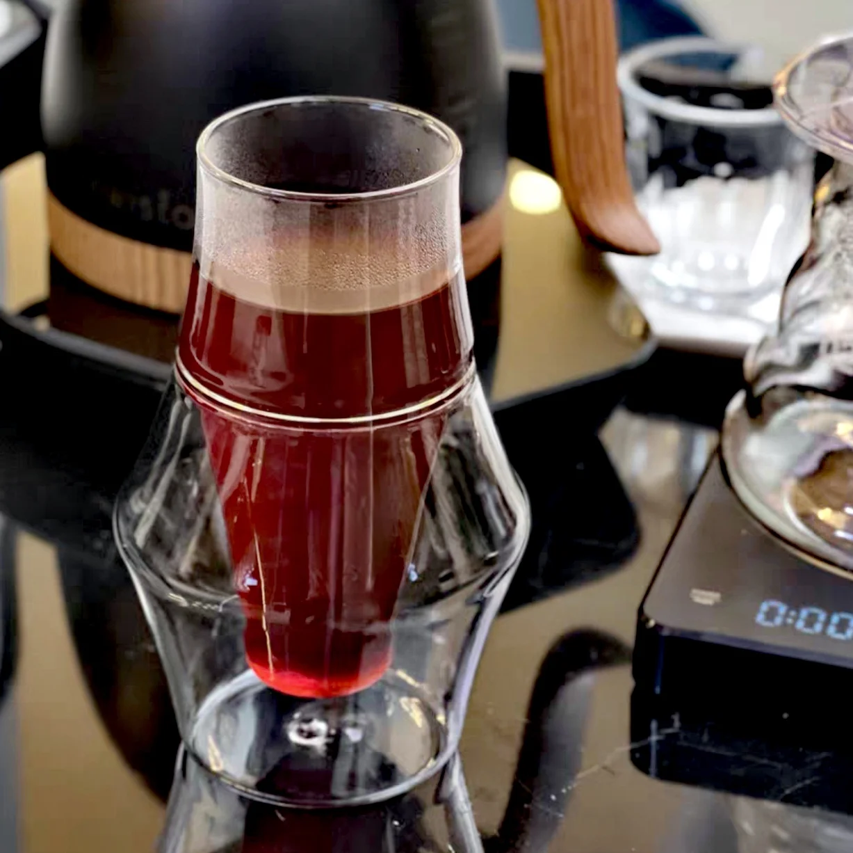Double Wall Glass Espresso Coffee Mug Transparent High Borosilicate Glass Tea Latte Wine Cup Bar Barista Cafe Accessories