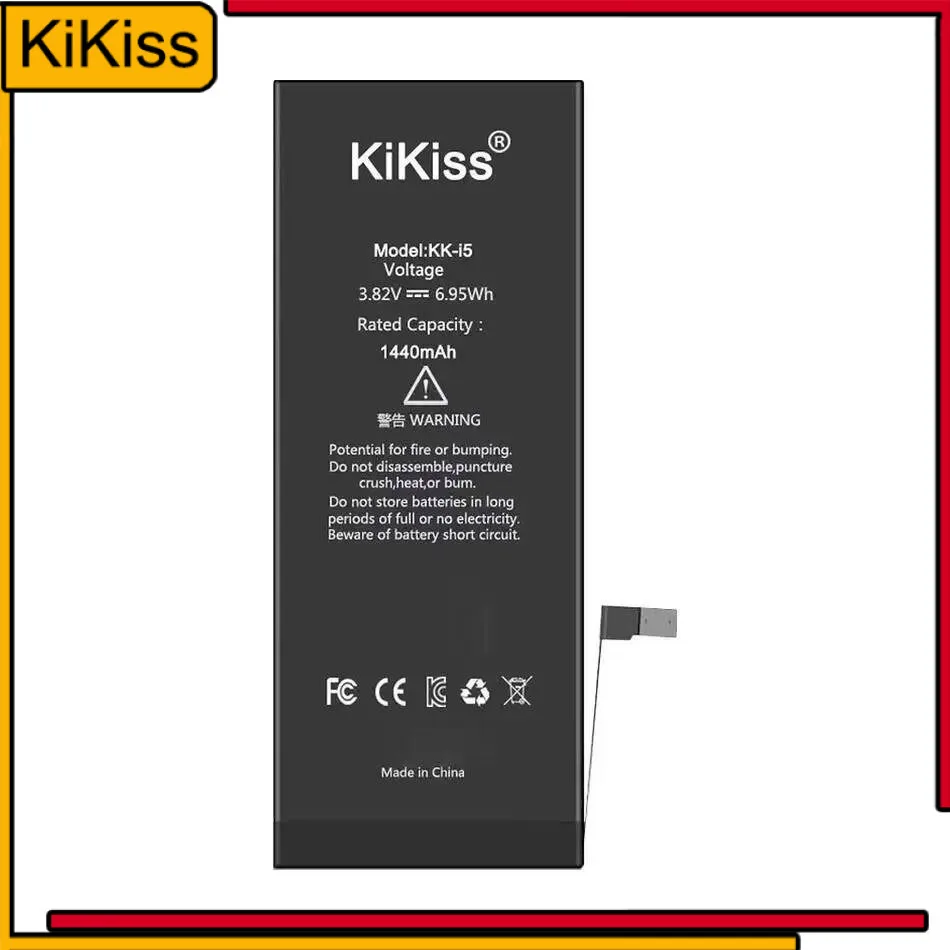 

1440Mah Long Lasting High Performance For Apple Iphone 5 Mobile Phone Battery