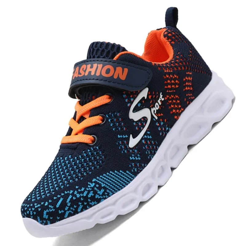 Kids Sport Shoes for Boys Running Sneakers Casual Sneaker Breathable Children's Fashion Shoes 2023 Spring Child Light Boys Shoes