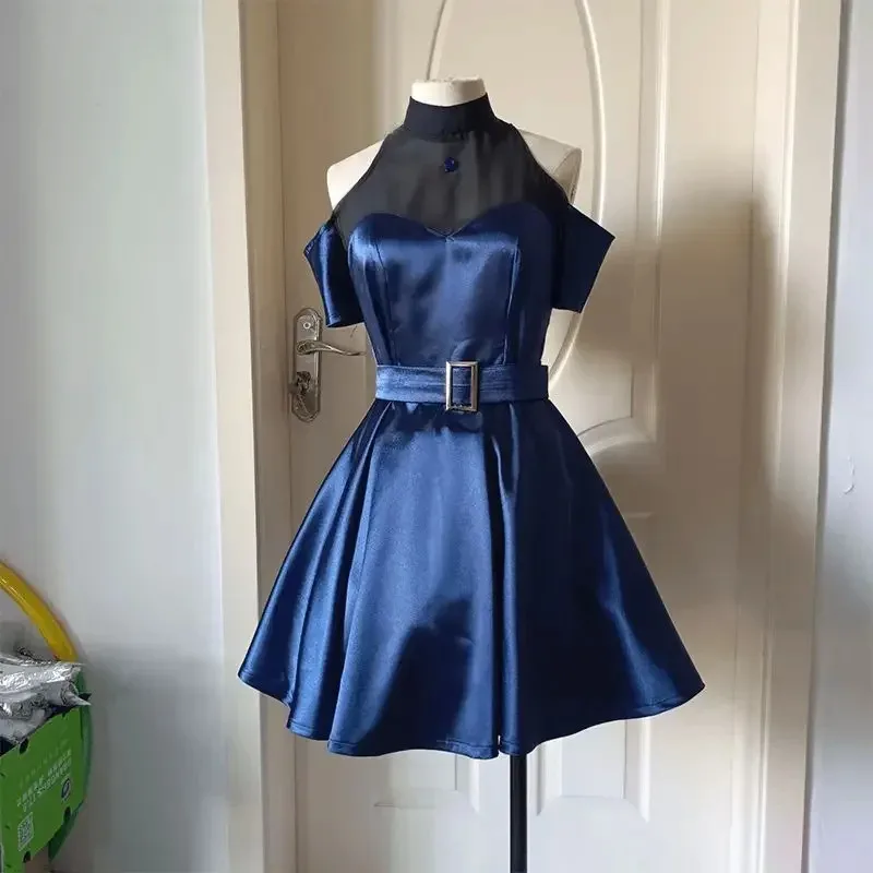 

Qq023Alien Mizi платье парик аниме Alien сценический косплей Хэллоуин карнавальный костюм для вечеринки для женщин