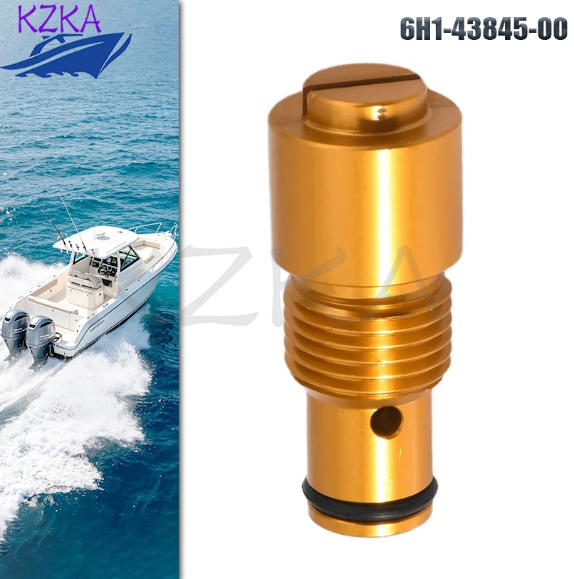 6H1-43845 Manual Release Screw 6H1-43845-00 For Yamaha Outboard Motor 2T 25HP 40HP 60HP 70HP 90HP Boat Engine Replaces Parts