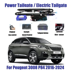 For Peugeot 3008 P84 2016-2024 Car Automatic Lifting kit Opening Trunk Intelligent Electric Lift Tailgate