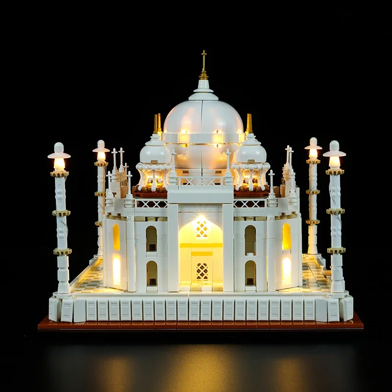 

No Bricks LED Light Kit for Taj Mahal Architecture 21056