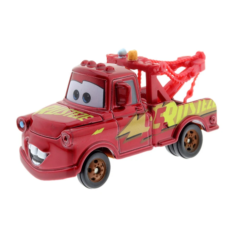 Disney Pixar Cars Lightning Mcqueen Toys Cars 3 The King Chick Hicks Mcqueen Pickup Truck Mater Vehicle Models Metal Toy for Boy