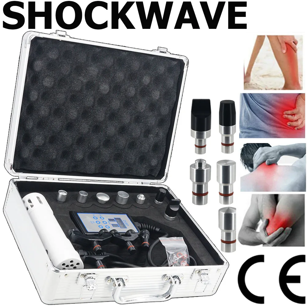 

2 in 1 Shockwave Therapy Machine Chiropractic Tools For ED Treatment Extracorporeal Shock Wave Body Relax Muscle Massager