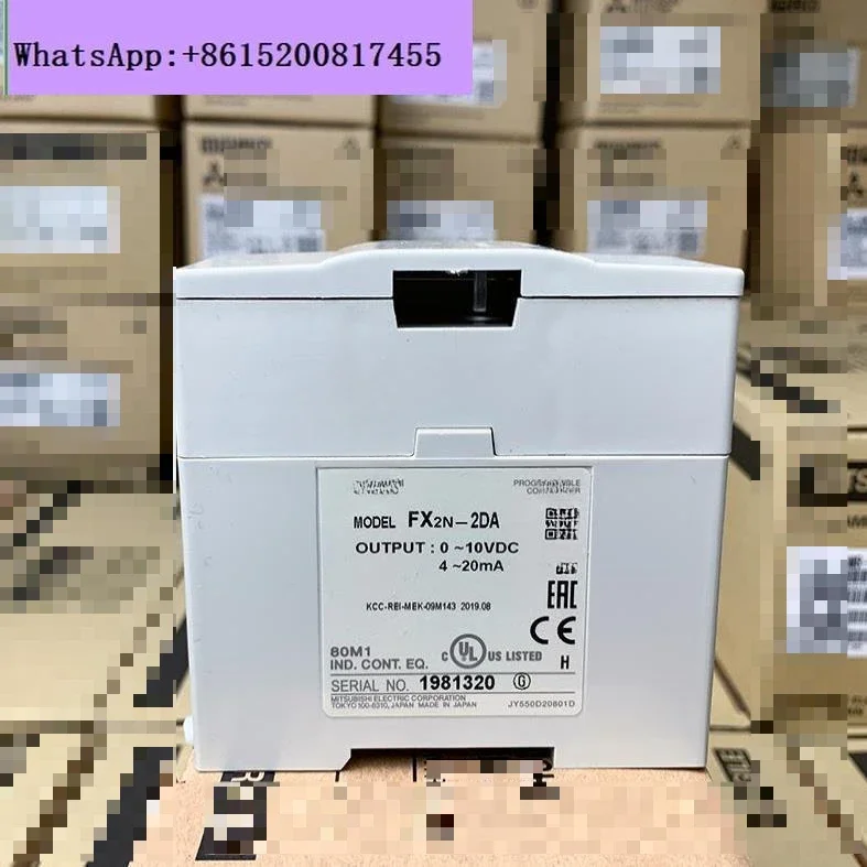 وحدة سانلينغ FX2N-2AD 2DA 4DA 4AD-PT TC 1PG-E 8AD 20GM 5A 2LC 1HC