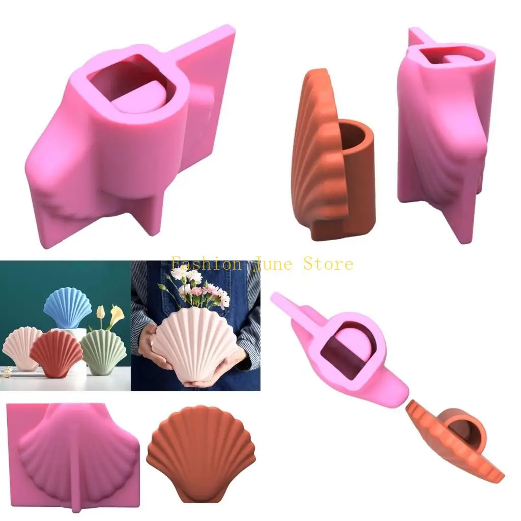 

N5KA Silicone Resin Molds for Making Plant Pot Flower Pot Holder